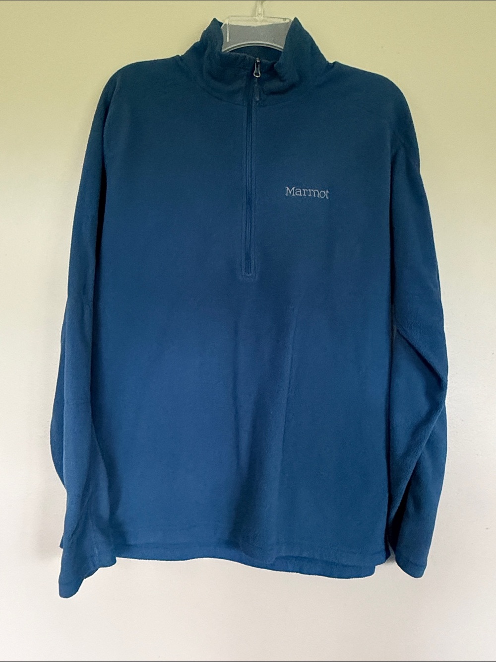 Marmot Men's Dark Blue Half-Zip Fleece Pullover